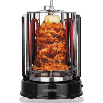 Heinrich's Επιτραπέζια Κάθετη Σούβλα 1400W Ανοξείδωτη 35x25εκ.