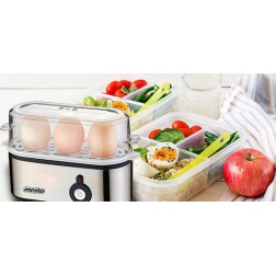 Mesko MS-4485 Βραστήρας Αυγών 3 Θέσεων 350W Ασημί