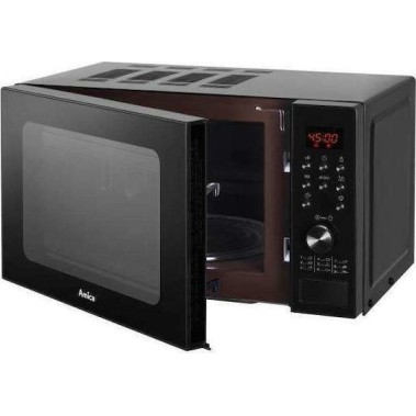 Amica AMGF20E1GB Φούρνος Μικροκυμάτων με Grill 20lt Μαύρος