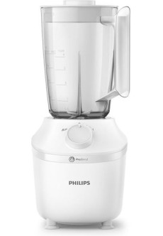 Philips 3000 Series Επιτραπέζιο Μπλέντερ για Smoothies με Πλαστική Κανάτα 1.9 lt 450W Λευκό