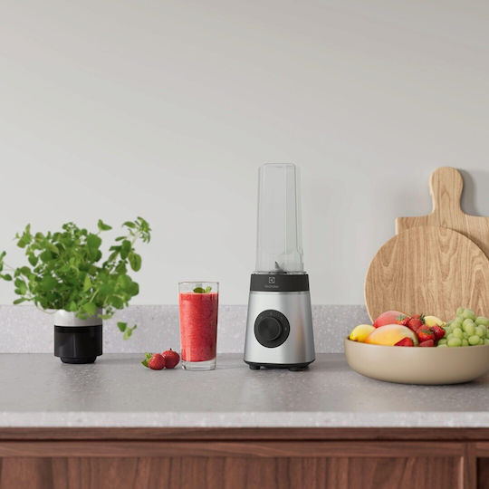 Electrolux Create 4 Επιτραπέζιο Μπλέντερ με Πλαστική Κανάτα 1 lt 350W Inox