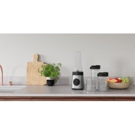 Electrolux Create 4 Επιτραπέζιο Μπλέντερ με Πλαστική Κανάτα 1 lt 350W Inox