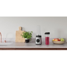 Electrolux Create 4 Επιτραπέζιο Μπλέντερ με Πλαστική Κανάτα 1 lt 350W Inox