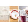 Bosch Serie 2 Personal Μπλέντερ με Κανάτα Tritan 600 ml 450W Ασημί