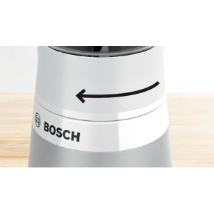 Bosch Serie 2 Personal Μπλέντερ με Κανάτα Tritan 600 ml 450W Ασημί