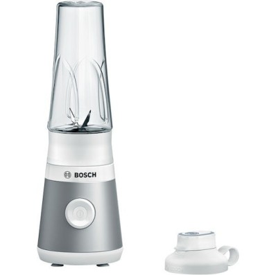 Bosch Serie 2 Personal Μπλέντερ με Κανάτα Tritan 600 ml 450W Ασημί