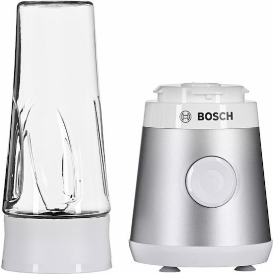 Bosch Serie 2 Personal Μπλέντερ με Κανάτα Tritan 600 ml 450W Ασημί