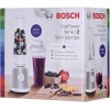 Bosch Serie 2 Personal Μπλέντερ με Κανάτα Tritan 600 ml 450W Ασημί