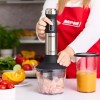 MPM Ραβδομπλέντερ με Ανοξείδωτη Ράβδο 1500W Μαύρο