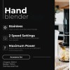 Adler AD 4620 Ραβδομπλέντερ με Ανοξείδωτη Ράβδο 800W Μαύρο