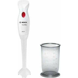 Bosch CleverMixx Ραβδομπλέντερ με Πλαστική Ράβδο 400W Λευκό