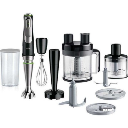 Braun Multiquick 9 Ραβδομπλέντερ με Ανοξείδωτη Ράβδο 1200W Μαύρο