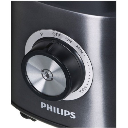 Philips 5000 Series Μπλέντερ με Γυάλινη Κανάτα 2 lt 1200W Μαύρο