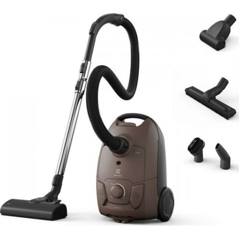 Electrolux EB51A3WB Ηλεκτρική Σκούπα 650W με Σακούλα 3lt Καφέ