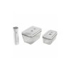 Zwilling J.A. Henckels Fresh & Σave Σετ Δοχεία Φαγητού Γυάλινα Διάφανα 28.3cm 2τμχ