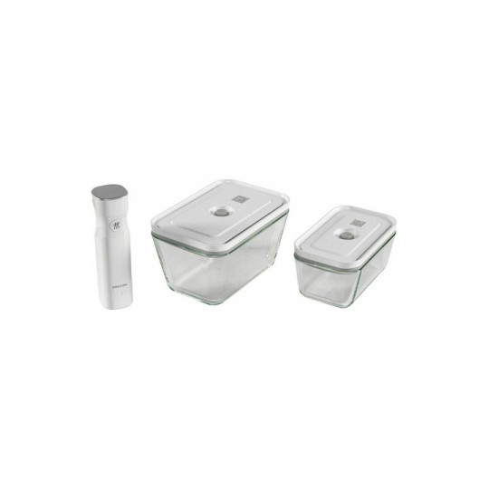 Zwilling J.A. Henckels Fresh & Σave Σετ Δοχεία Φαγητού Γυάλινα Διάφανα 28.3cm 2τμχ
