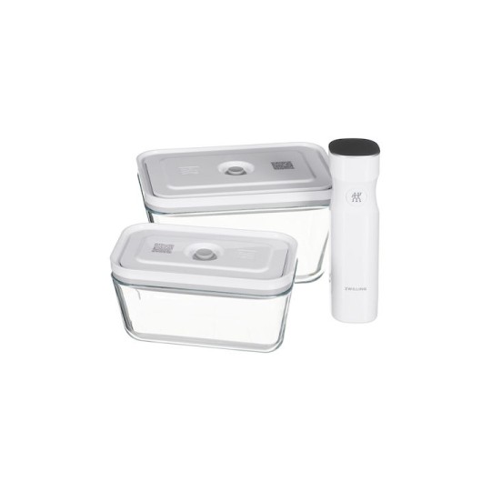 Zwilling J.A. Henckels Fresh & Σave Σετ Δοχεία Φαγητού Γυάλινα Διάφανα 28.3cm 2τμχ