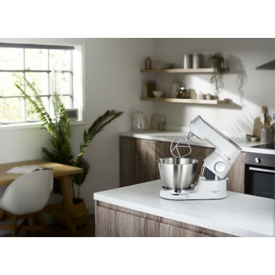 Kenwood Titanium Chef Baker Κουζινομηχανή 1200W με Ανοξείδωτο Κάδο 5lt