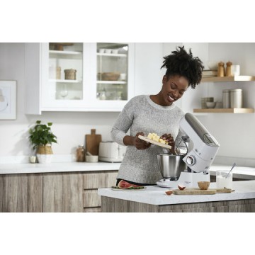 Kenwood Titanium Chef Baker Κουζινομηχανή 1200W με Ανοξείδωτο Κάδο 5lt