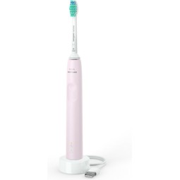 Philips Sonicare 3100 Ηλεκτρική Οδοντόβουρτσα με Χρονομετρητή και Αισθητήρα Πίεσης Sugar Rose