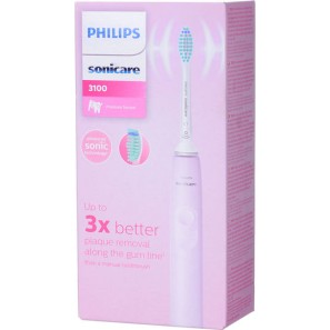 Philips Sonicare 3100 Ηλεκτρική Οδοντόβουρτσα με Χρονομετρητή και Αισθητήρα Πίεσης Sugar Rose