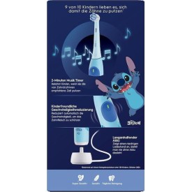 Oral-B iO Kids Παιδική Ηλεκτρική Οδοντόβουρτσα με Χρονόμετρο για 6+ Χρονών Stitch με Θήκη Ταξιδίου
