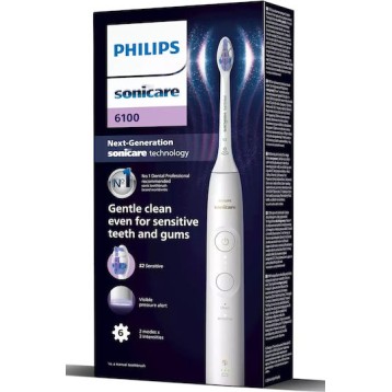 Philips Ηλεκτρική Οδοντόβουρτσα με Χρονομετρητή HX7400/01 Λευκή