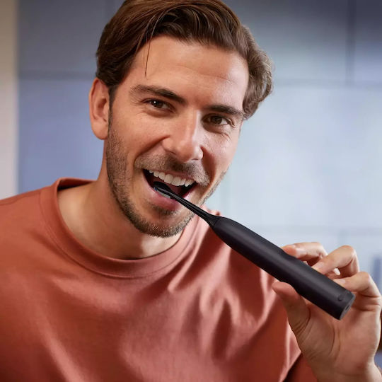 Philips Sonicare 5300 Ηλεκτρική Οδοντόβουρτσα με Χρονομετρητή και Θήκη Ταξιδίου Μαύρη