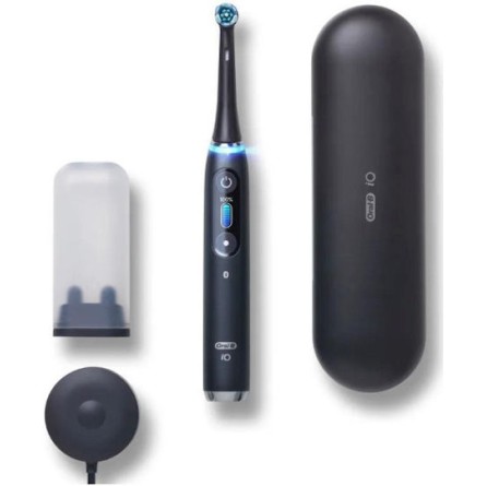 Oral-B iO Series 9 Ηλεκτρική Οδοντόβουρτσα με Αισθητήρα Πίεσης και Θήκη Ταξιδίου Black Onyx