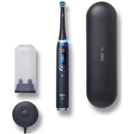 Oral-B iO Series 9 Ηλεκτρική Οδοντόβουρτσα με Αισθητήρα Πίεσης και Θήκη Ταξιδίου Black Onyx