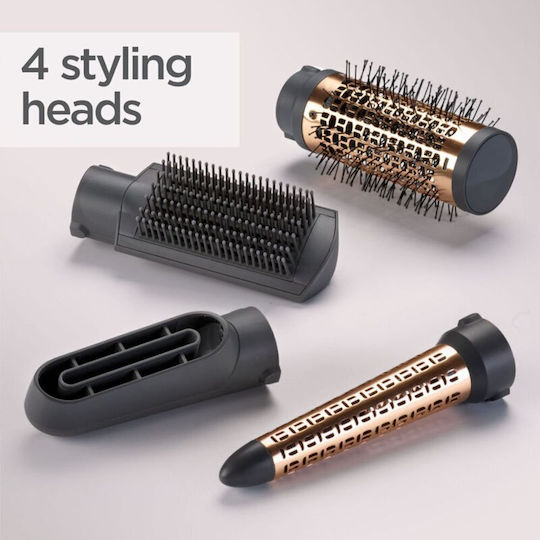 Babyliss Air Style 1000 Κεραμική Ηλεκτρική Βούρτσα με Αέρα για Ίσιωμα και Μπούκλες 1000W