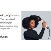 Dyson Hs09 Airwrap Co-anda2x Curly + Coily Ηλεκτρική Βούρτσα με Αέρα για Ίσιωμα και Μπούκλες 1700W Amber Silk