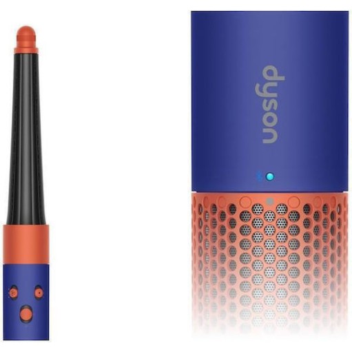 Dyson HS08 Airwrap i.d. Curly + Coily Ηλεκτρική Βούρτσα με Αέρα για Ίσιωμα και Μπούκλες 1300W Vinca Blue/Topaz