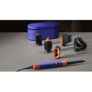 Dyson HS08 Airwrap i.d. Curly + Coily Ηλεκτρική Βούρτσα με Αέρα για Ίσιωμα και Μπούκλες 1300W Vinca Blue/Topaz