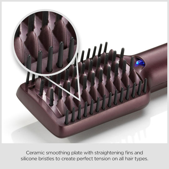 Babyliss Air Power Smooth Ηλεκτρική Βούρτσα με Αέρα για Ίσιωμα και Μπούκλες 900W