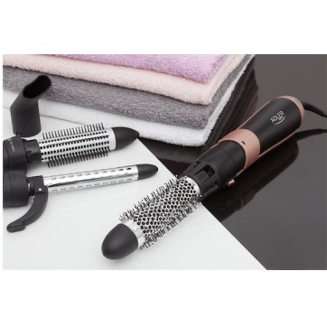 Adler Hair Styler Ηλεκτρική Βούρτσα με Αέρα για Ίσιωμα και Μπούκλες 1200W