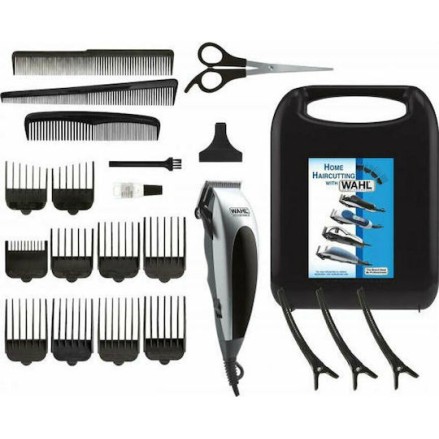 Wahl Professional Επαγγελματικό Σετ Κουρευτικής Μηχανής Ρεύματος Ασημί 9243-2216