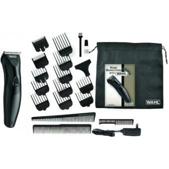 Wahl Professional Haircut & Beard Επαγγελματική Επαναφορτιζόμενη Κουρευτική Μηχανή Μαύρη 9639-816