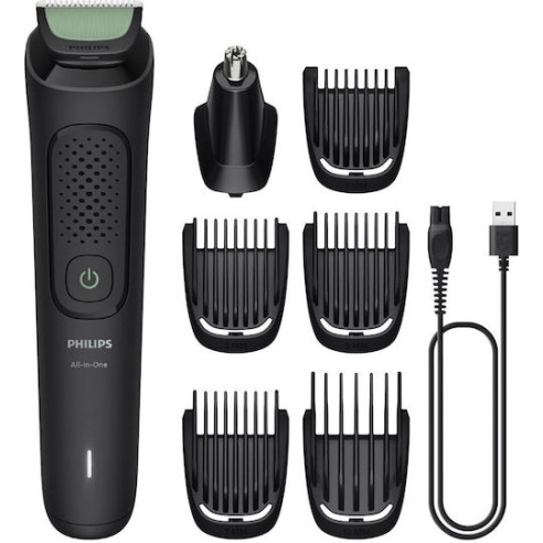 Philips Επαναφορτιζόμενη Κουρευτική Μηχανή Μαύρη MG3920/15