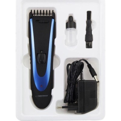 Esperanza Apollo Επαναφορτιζόμενη Κουρευτική Μηχανή Black/Blue EBC004