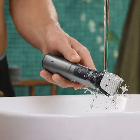 Philips Σετ Επαναφορτιζόμενης Κουρευτικής Μηχανής Γκρι MG7941/15