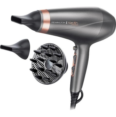 Remington Keratin Protect Επαγγελματικό Πιστολάκι Μαλλιών με Φυσούνα 2200W