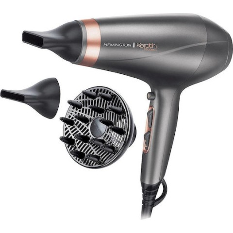 Remington Keratin Protect Επαγγελματικό Πιστολάκι Μαλλιών με Φυσούνα 2200W