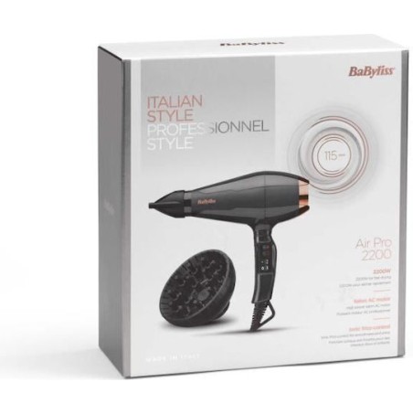 Babyliss Πιστολάκι Μαλλιών με Φυσούνα 2200W