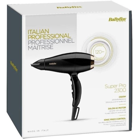 Babyliss Super Pro 2300 Ionic Πιστολάκι Μαλλιών 2300W