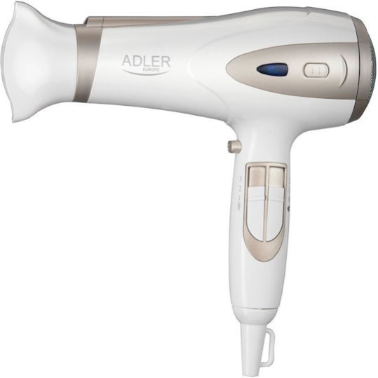 Adler Ionic Πιστολάκι Μαλλιών με Φυσούνα 2200W