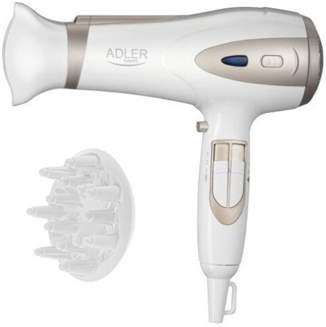 Adler Ionic Πιστολάκι Μαλλιών με Φυσούνα 2200W