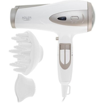 Adler Ionic Πιστολάκι Μαλλιών με Φυσούνα 2200W