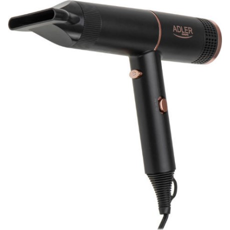 Adler Ionic Πιστολάκι Μαλλιών Ταξιδίου με Φυσούνα 1400W AD 2278