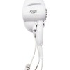 Adler AD-2252 Σεσουάρ Ξενοδοχείου Λευκό 1.6kW με Σπειροειδές Καλώδιο έως 160εκ.